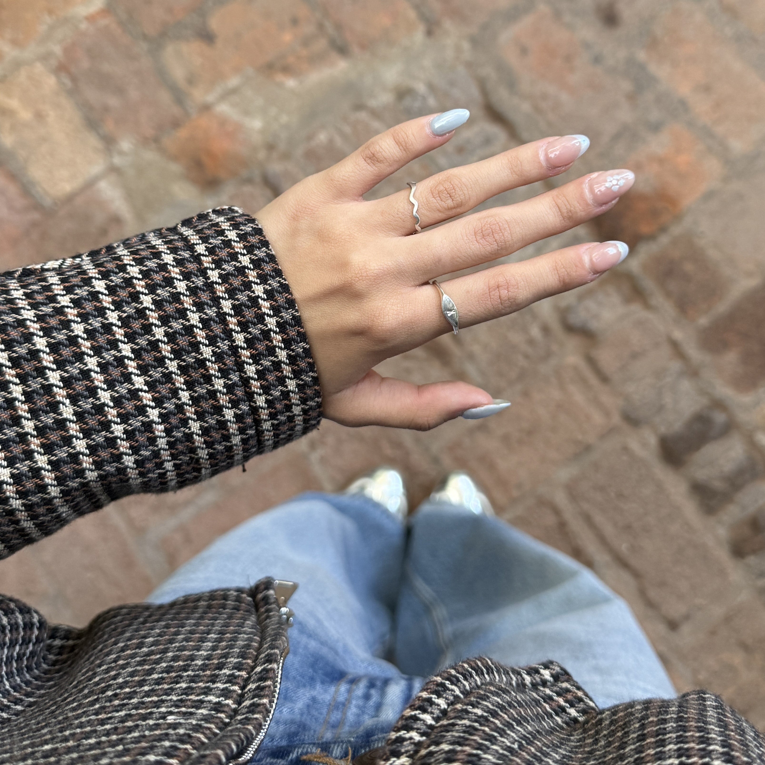 Anillo Botánica con Inicial