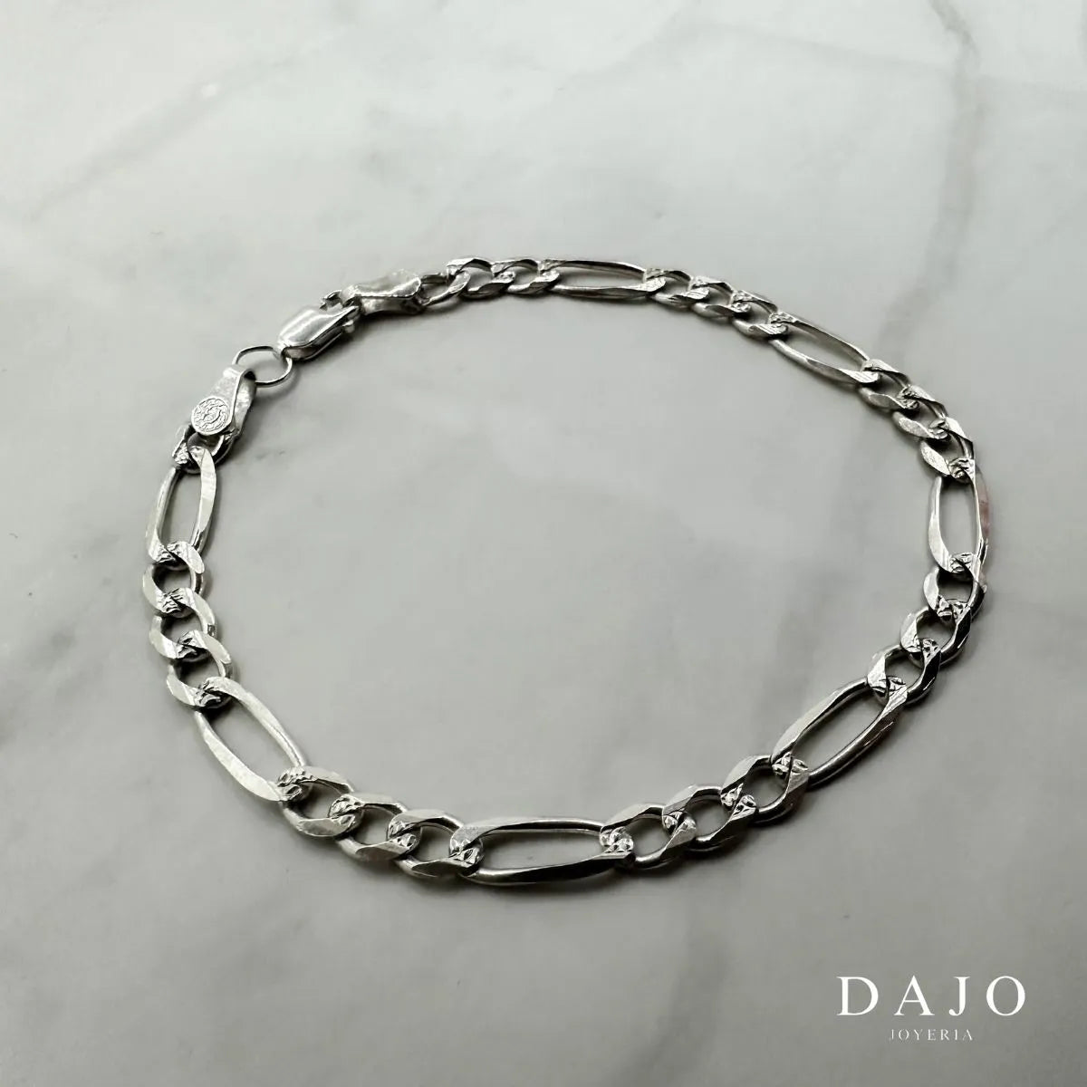 Pulsera Cartier 4 mm plata .925 - regalo especial para hombre o mujer | DAJO Joyeria