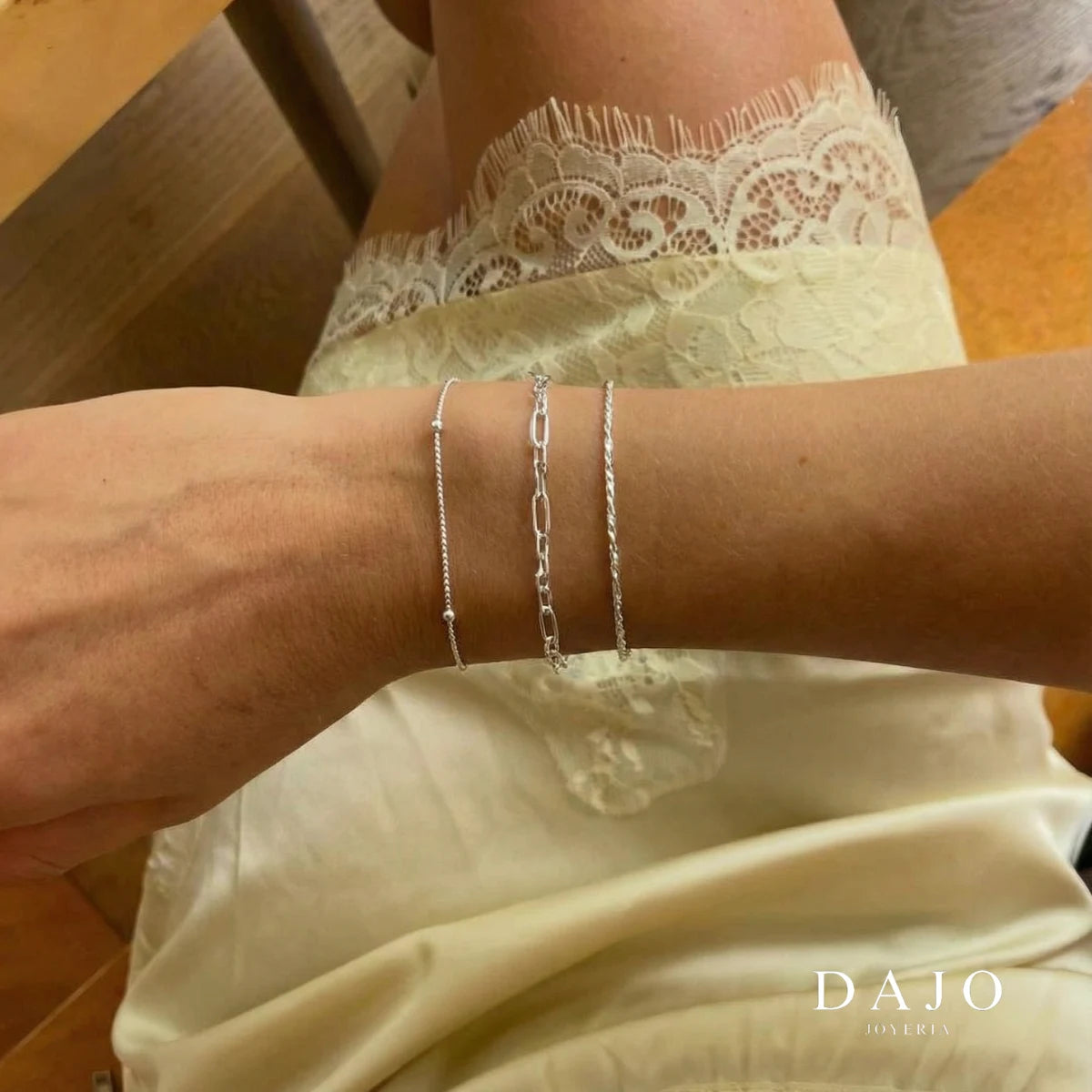 Pulsera Eslabones 3x1 2mm