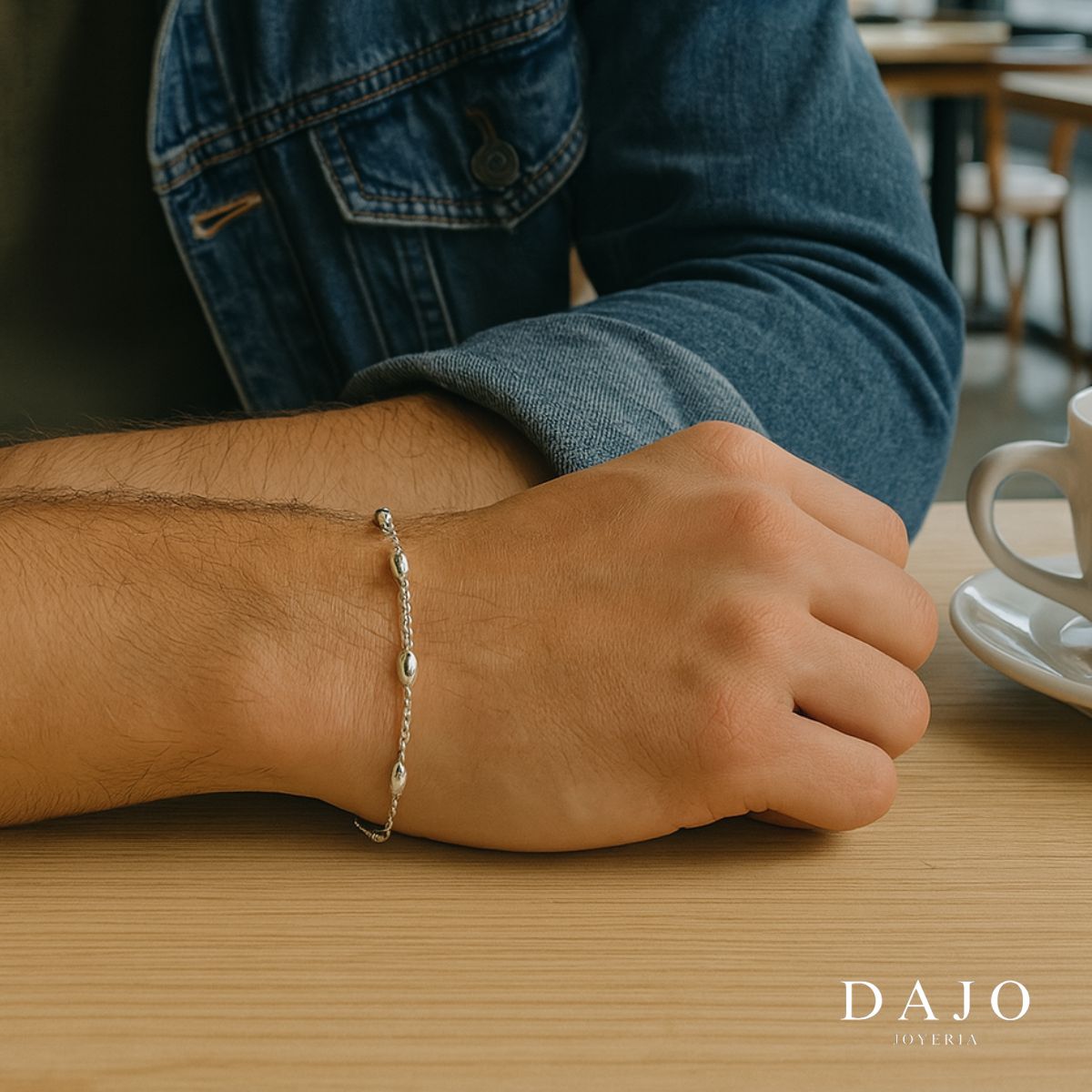 Pulsera cadena Oval