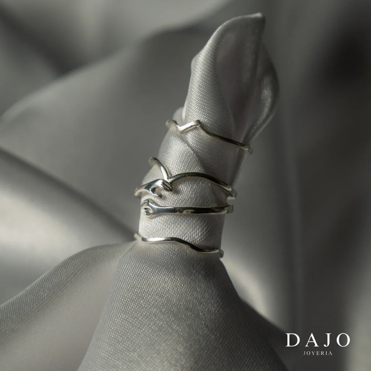 Anillo Zig Zag plata .925 - regalo para novia o mama | DAJO Joyeria