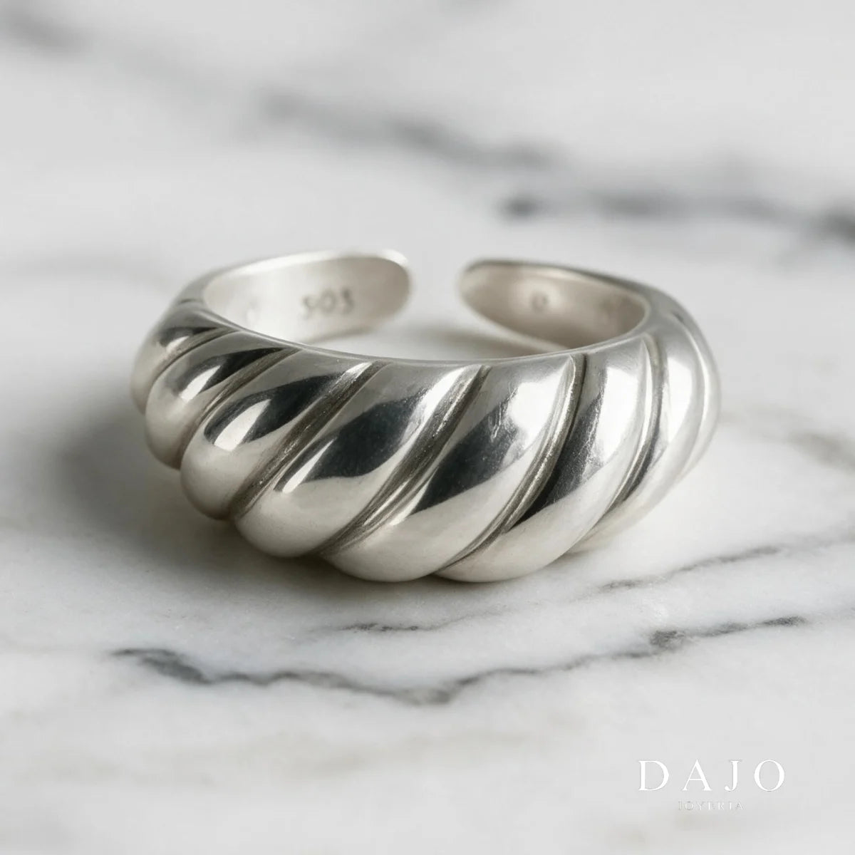 Anillo Croissant plata .925 - regalo para novia o mama | DAJO Joyeria
