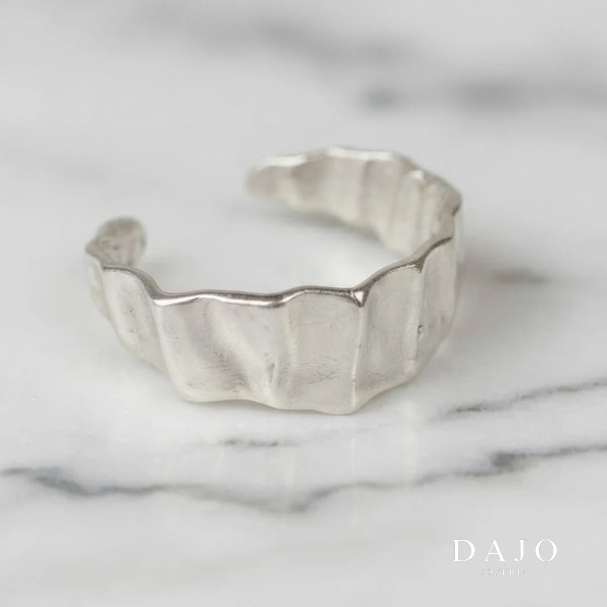 Anillo Irregular Domo plata .925 - regalo para novia o mama | DAJO Joyeria