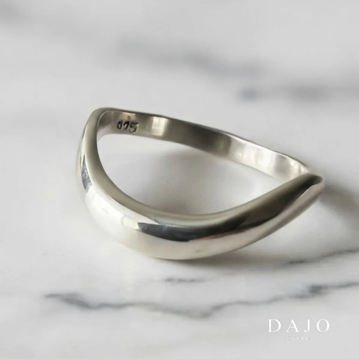 Anillo Halo plata .925 - regalo para novia o mama | DAJO Joyeria