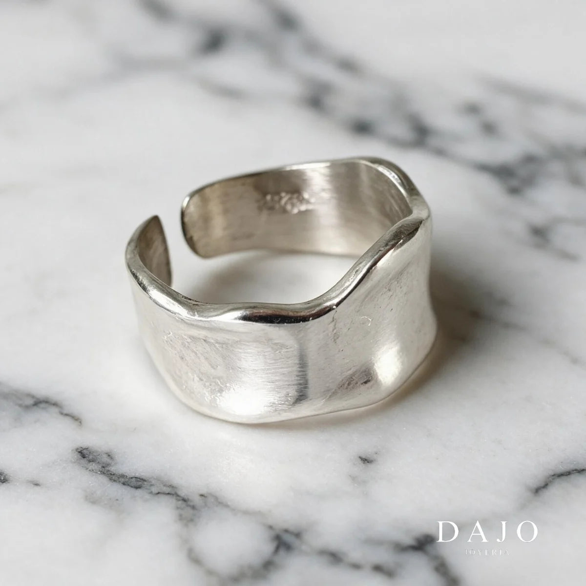 Anillo irregular plata .925 - regalo para novia o mama | DAJO Joyeria