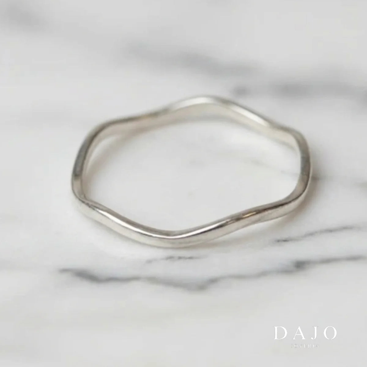 Anillo Mini Ondas plata .925 - regalo para novia o mama | DAJO Joyeria
