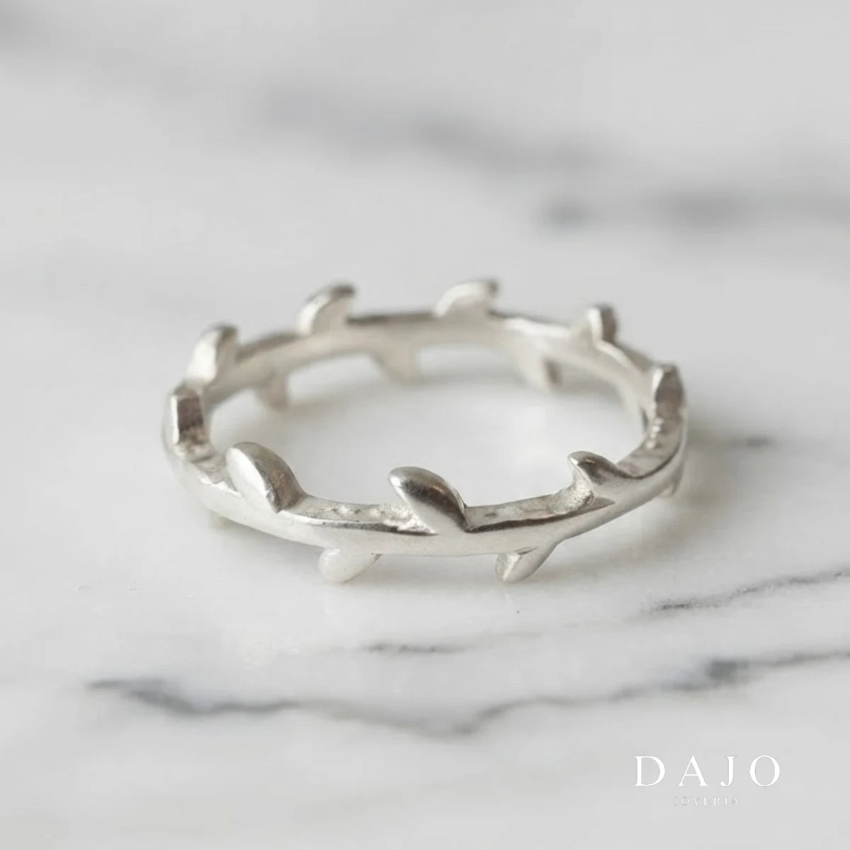 Anillo Olivo plata .925 - regalo para novia o mama | DAJO Joyeria