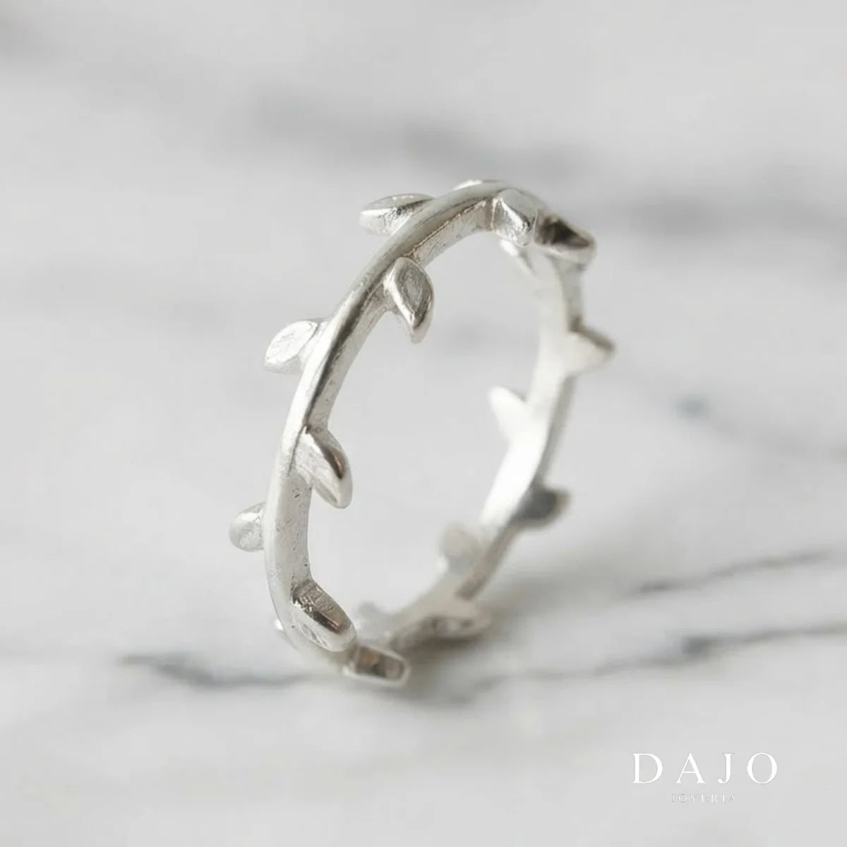 Anillo Olivo plata .925 - regalo para novia o mama | DAJO Joyeria