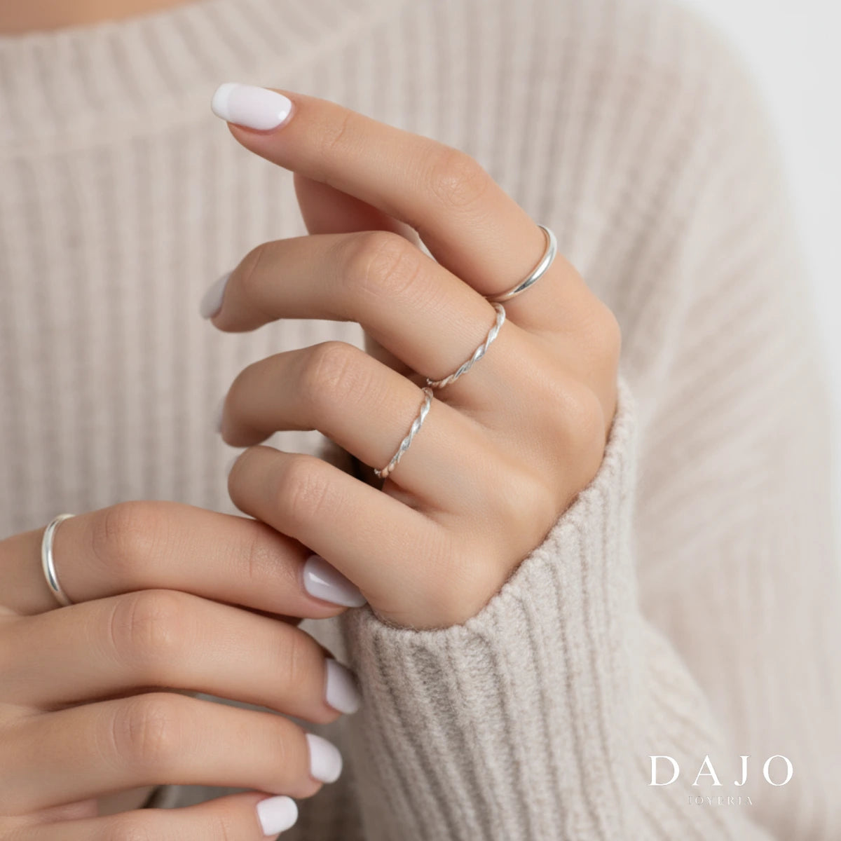 Anillo Espiral plata .925 - regalo para novia o mama | DAJO Joyeria