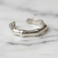 Anillo Argolla Hueso plata .925 - regalo para novia o mama | DAJO Joyeria