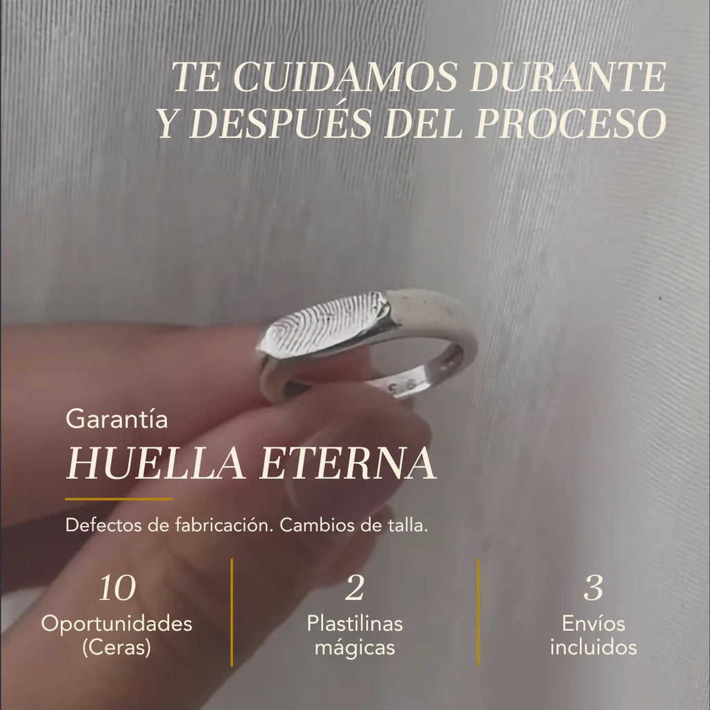 Garantía Huella Eterna de por vida: 10 ceras, 2 plastilinas mágicas y 3 envíos incluidos [v2]