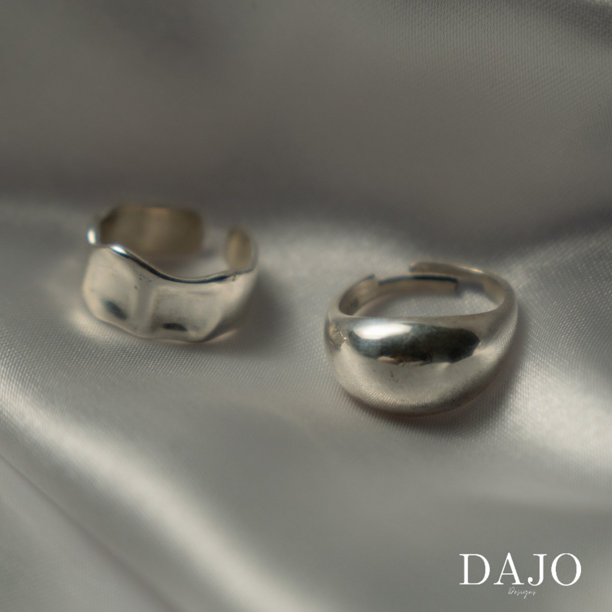 Anillo irregular plata .925 - regalo para novia o mama | DAJO Joyeria