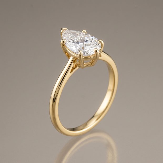 Diamante corte pera
