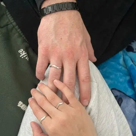Anillo botánica con huella